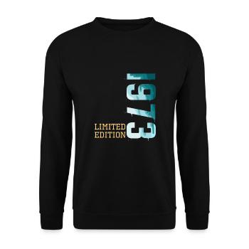 Millésime 1973 Edition Limitée - Sweat-shirt Unisexe - noir - Devant - Alina (178cm) & Michal (187cm)