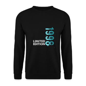 1998 Limited Edition - Unisex Sweatshirt - black - Front - Alina (178cm) & Michal (187cm)