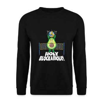 Blocus sacré - Sweat-shirt Unisexe - noir - Devant - Alina (178cm) & Michal (187cm)