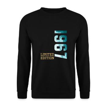 1967 Édition limitée - Sweat-shirt Unisexe - noir - Devant - Alina (178cm) & Michal (187cm)