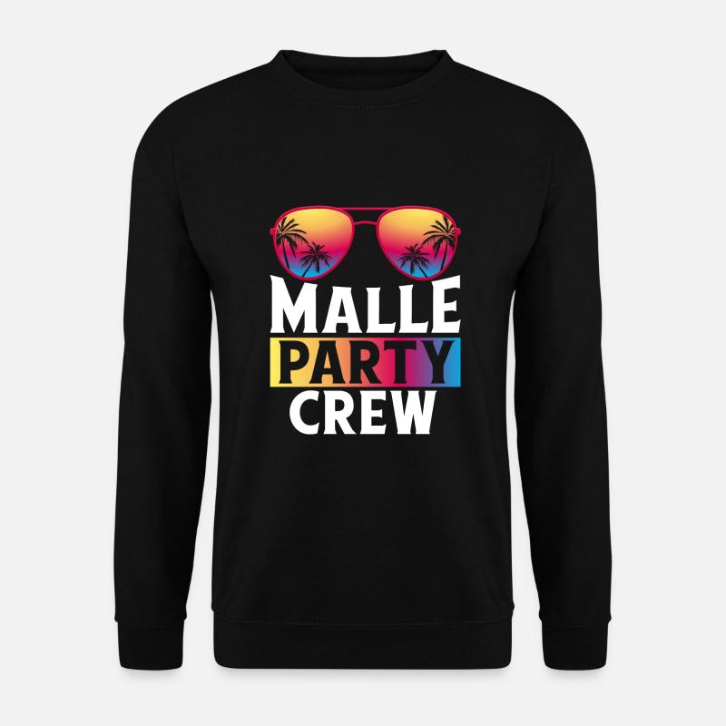 Malle Party Crew - Unisex Sweatshirt - black