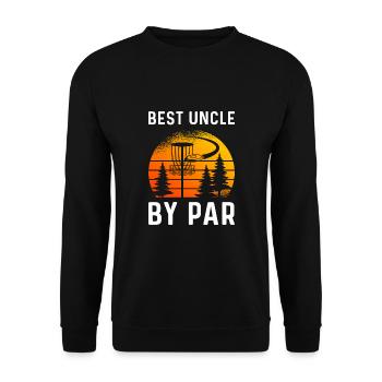 Uncle By Par - Unisex Sweatshirt - black - Front - Alina (178cm) & Michal (187cm)