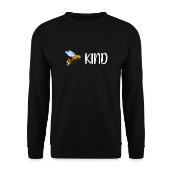 Bee Child - Unisex Sweatshirt - black - Front - Alina (178cm) & Michal (187cm)