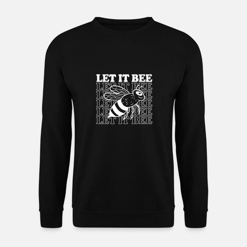 Let it Bee - Unisex Sweatshirt - black