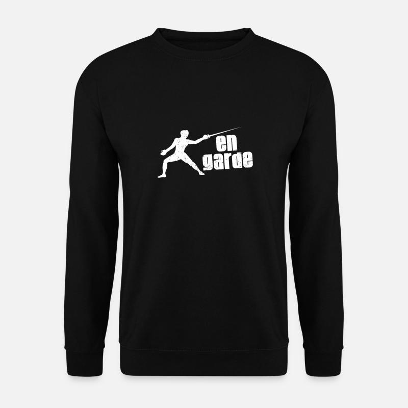 en garde - Unisex Pullover - Schwarz