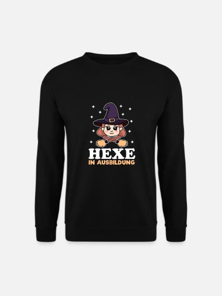Hexe In Ausbildung - Unisex Pullover - Schwarz