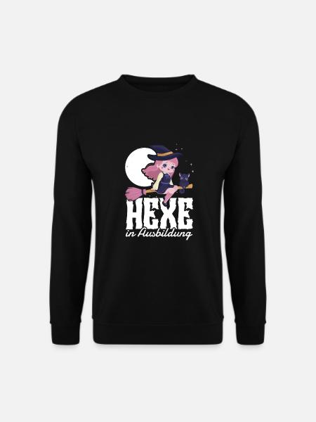 Hexe In Ausbildung - Unisex Pullover - Schwarz