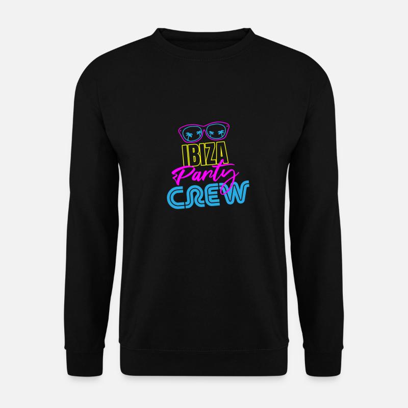 Ibiza Party Crew - Unisex Pullover - Schwarz