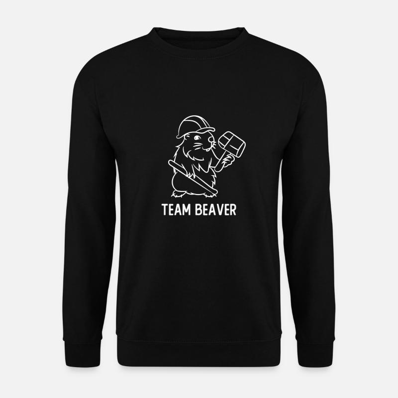 Team Beaver - Unisex Sweatshirt - black