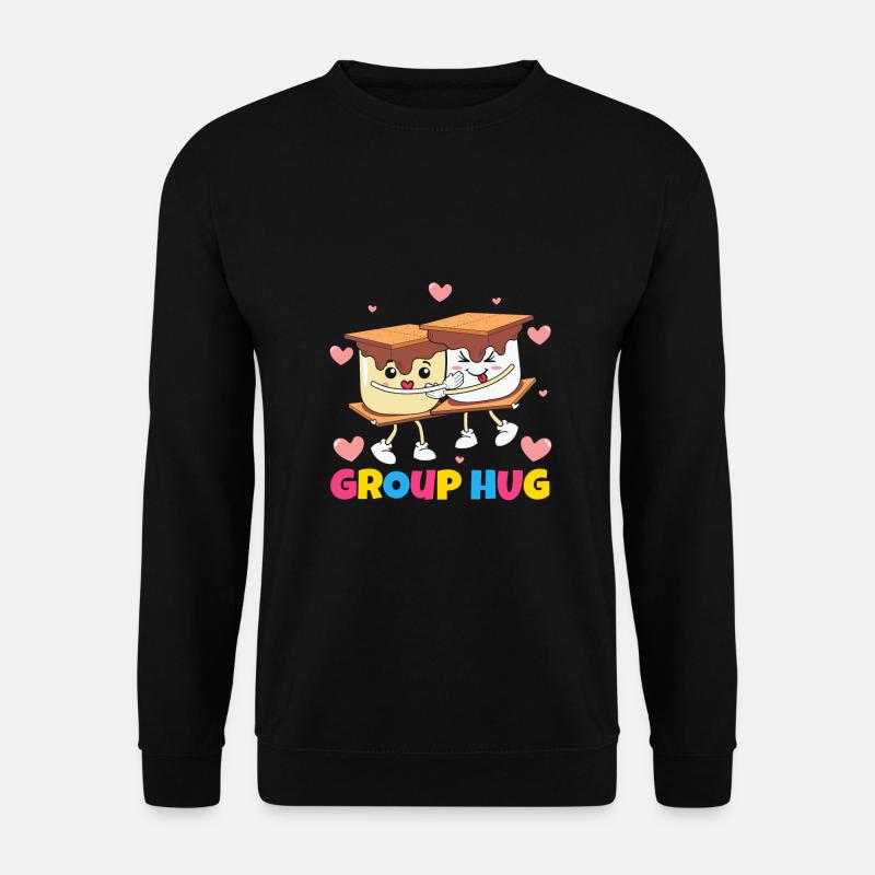 Group Hug - Unisex Sweatshirt - black
