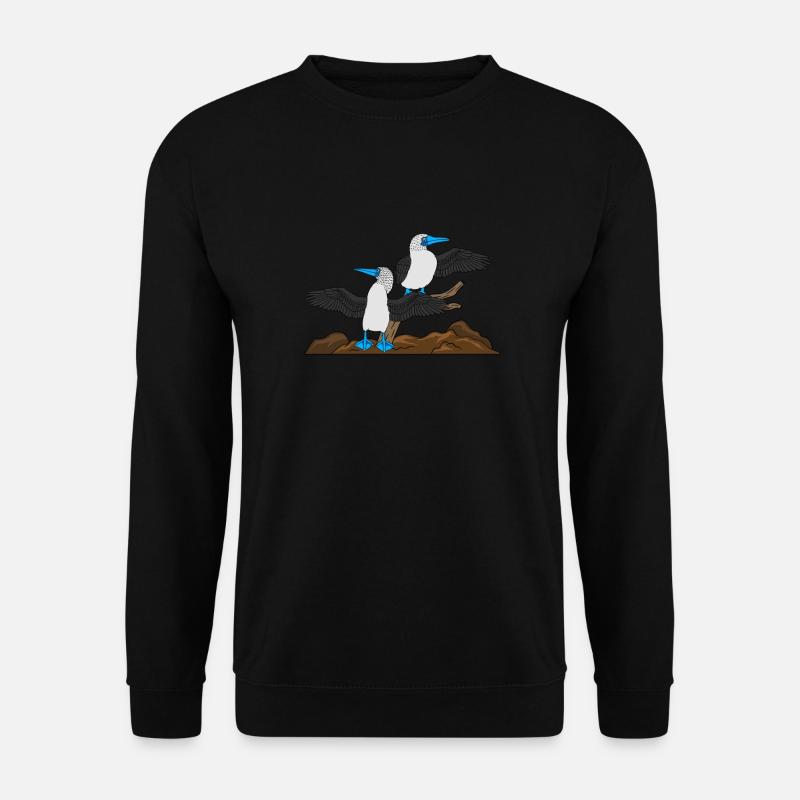 blue-footed booby - Unisex Sweatshirt - black