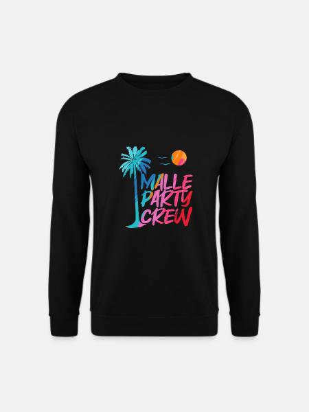 Malle Party Crew - Unisex Sweatshirt - black