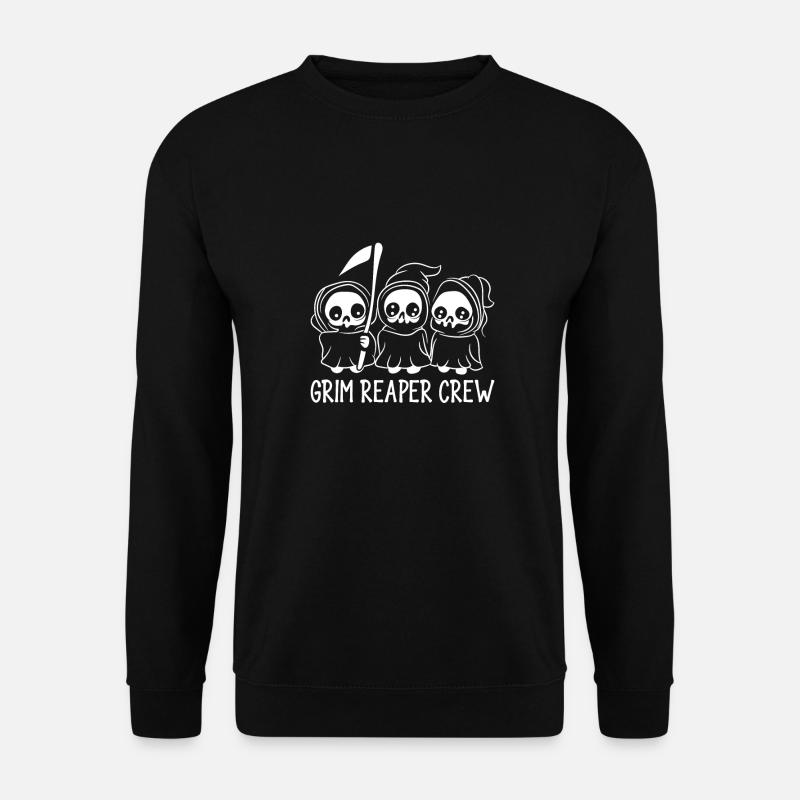 L’équipage de Grim Reaper - Sweat-shirt Unisexe - noir