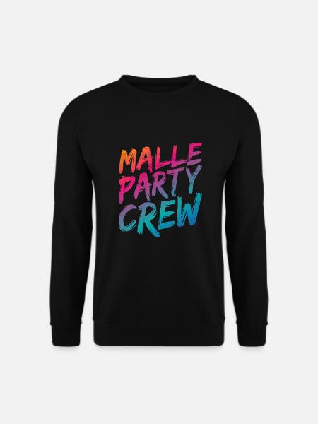 Malle Party Crew - Unisex Pullover - Schwarz