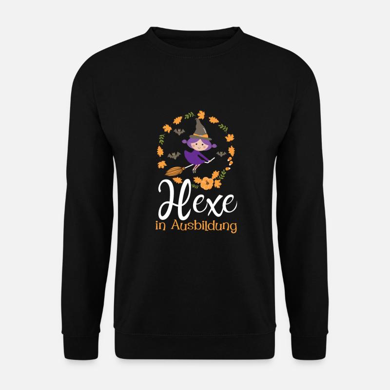 Hexe In Ausbildung - Unisex Pullover - Schwarz