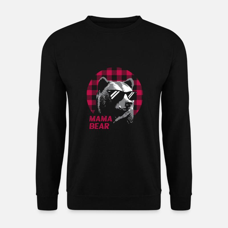 Mama Bear - Unisex Pullover - Schwarz