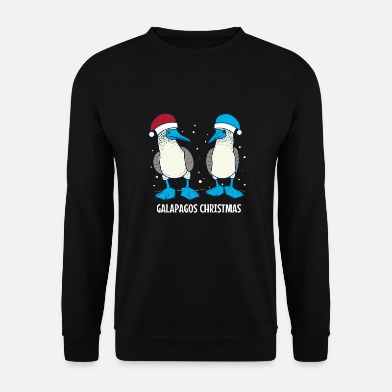 Galapagos Christmas - Unisex Pullover - Schwarz
