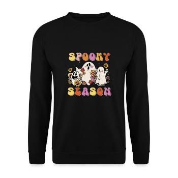 Saison effrayante - Sweat-shirt Unisexe - noir - Devant - Alina (178cm) & Michal (187cm)