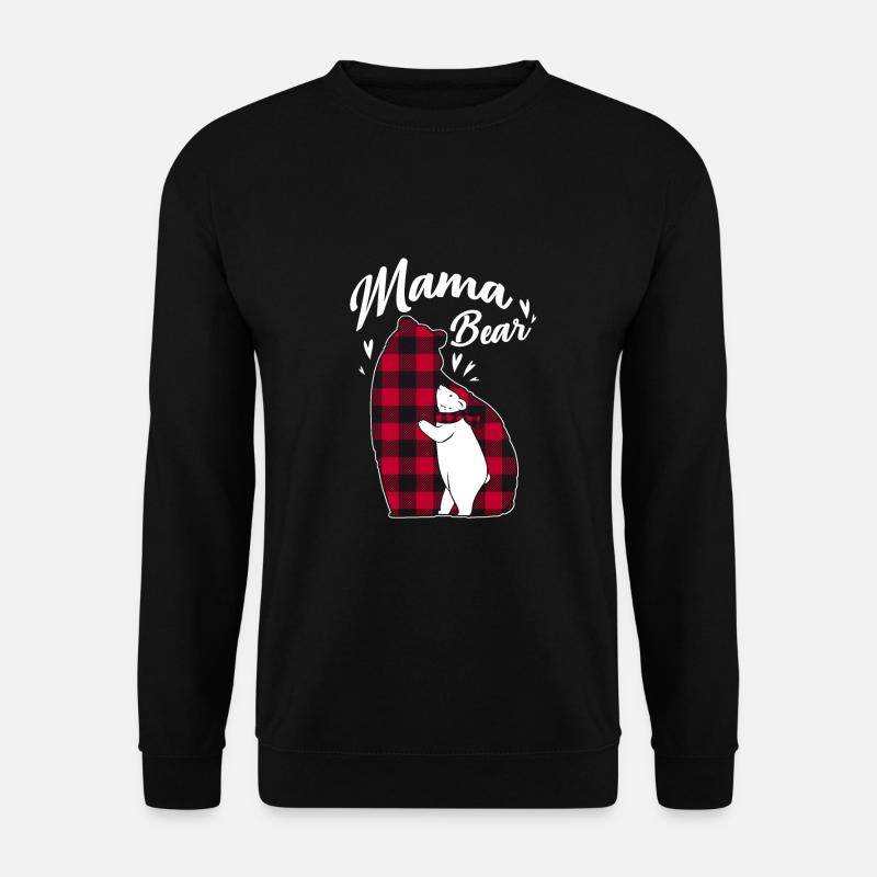Mama Bear - Unisex Pullover - Schwarz