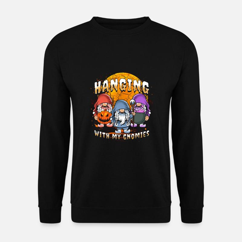 Traîner avec mes gnomies - Sweat-shirt Unisexe - noir