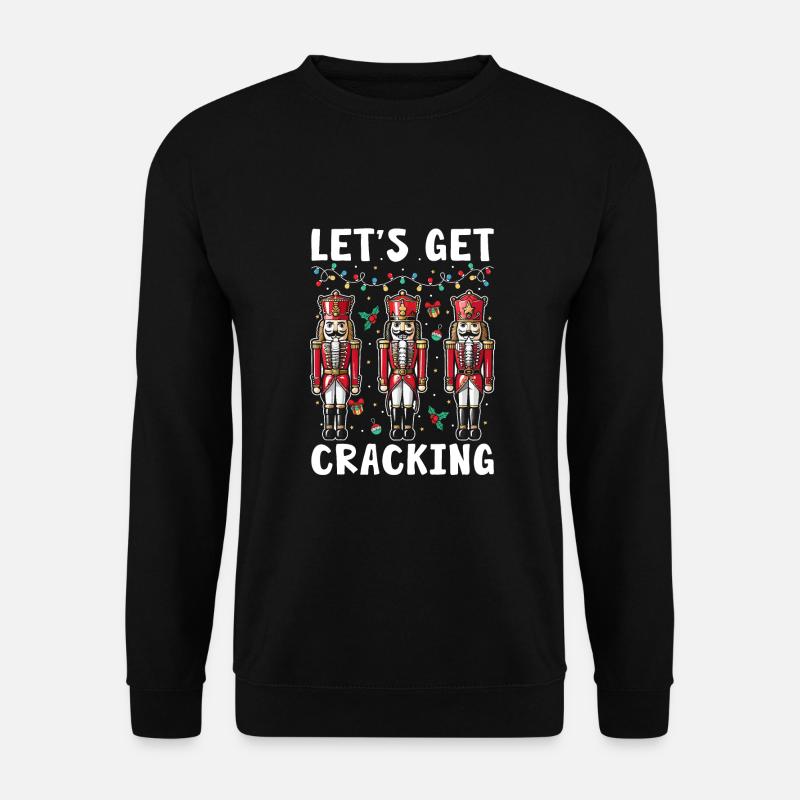Let's Get Cracking - Unisex Sweatshirt - black
