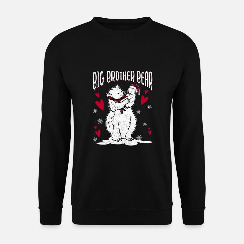 Big Brother Bear - Unisex Sweatshirt - black