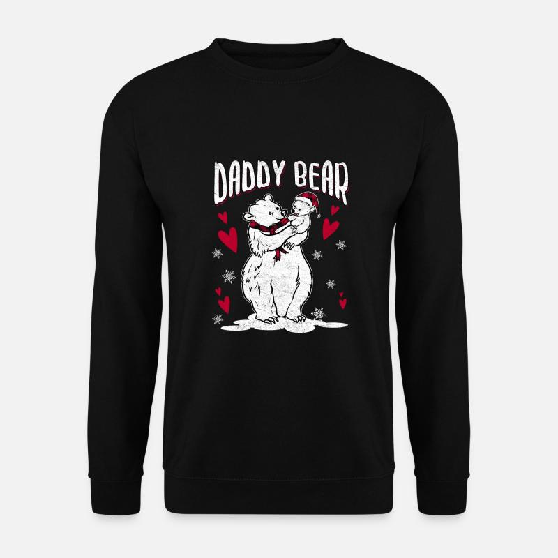 Daddy Bear - Unisex Sweatshirt - black