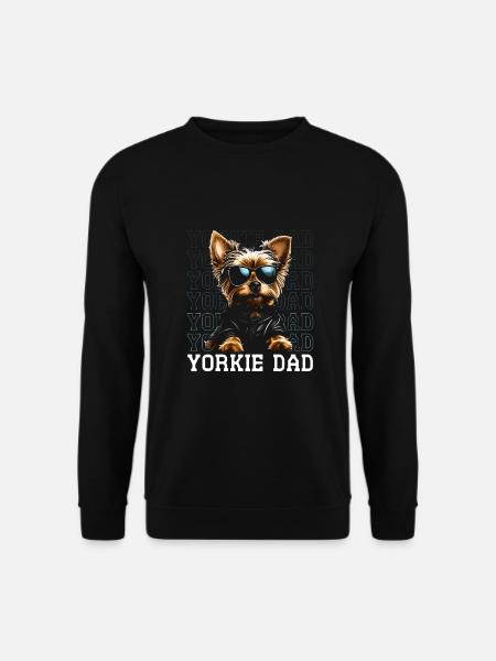 Yorkie Dad - Unisex Sweatshirt - black