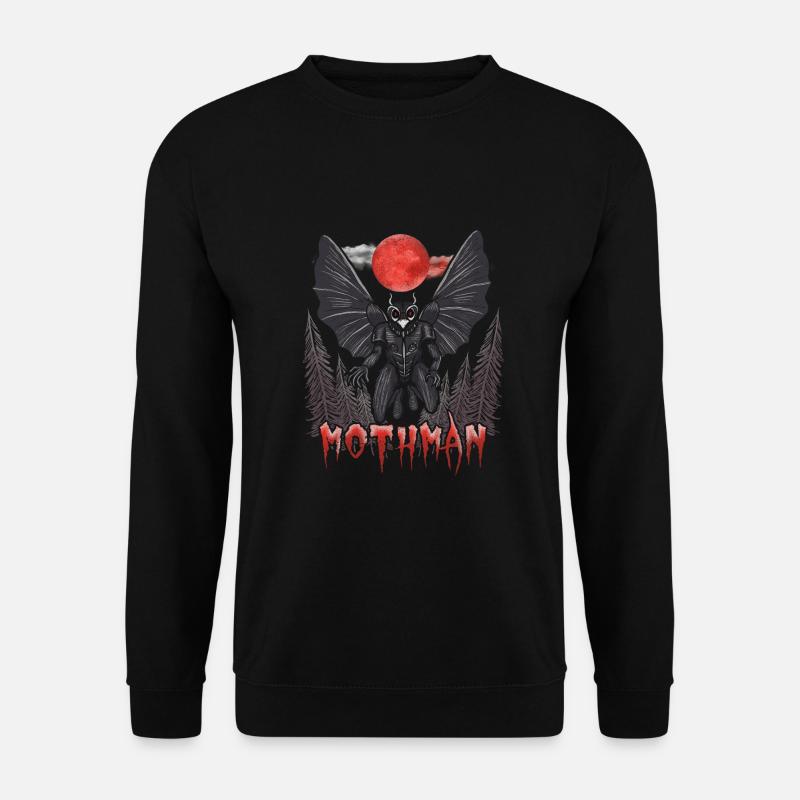 Mothman - Unisex Pullover - Schwarz