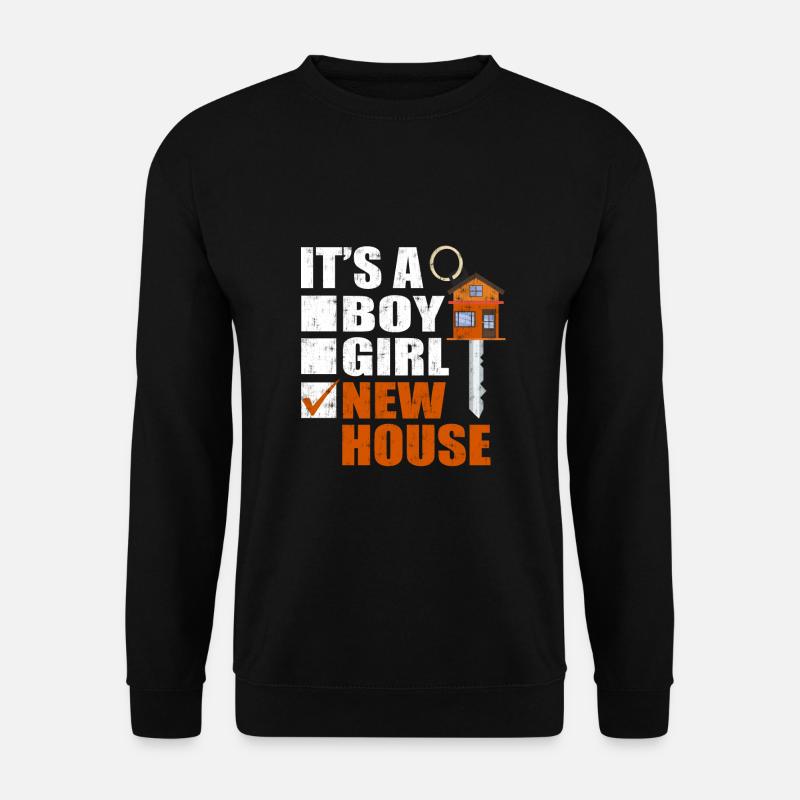 It's A New House - Unisex Sweatshirt - black