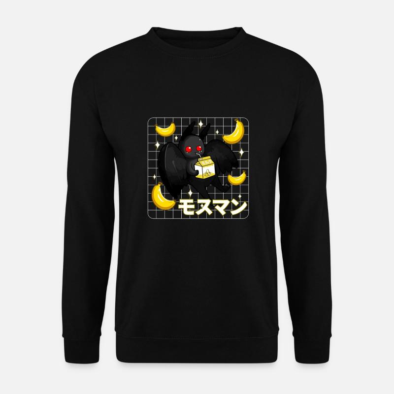Milkshake à la banane Mothman - Sweat-shirt Unisexe - noir