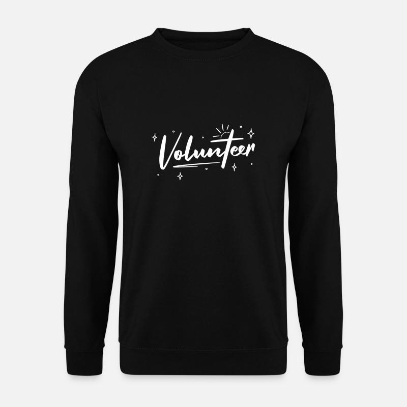 Volunteer - Unisex Pullover - Schwarz