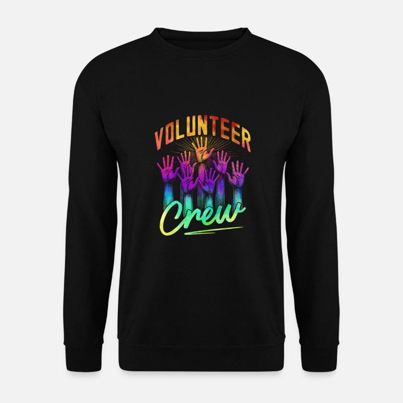 Volunteer Crew - Unisex Pullover - Schwarz