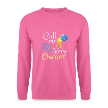 Mr. Home Owner - Unisex Pullover - Pink - Vorne