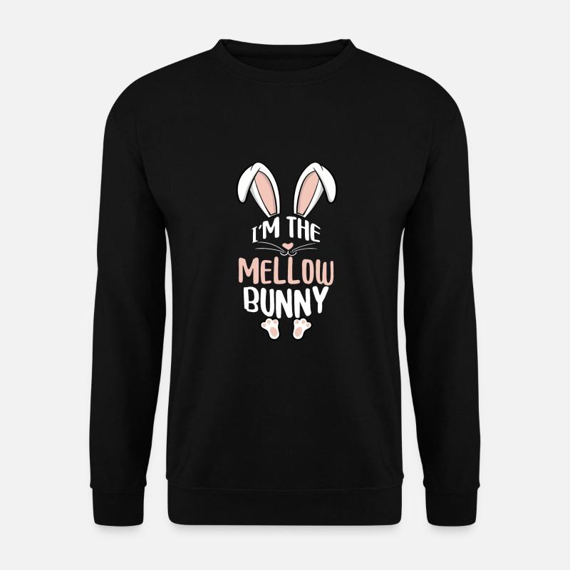 I'm The Mellow Bunny - Unisex Sweatshirt - black