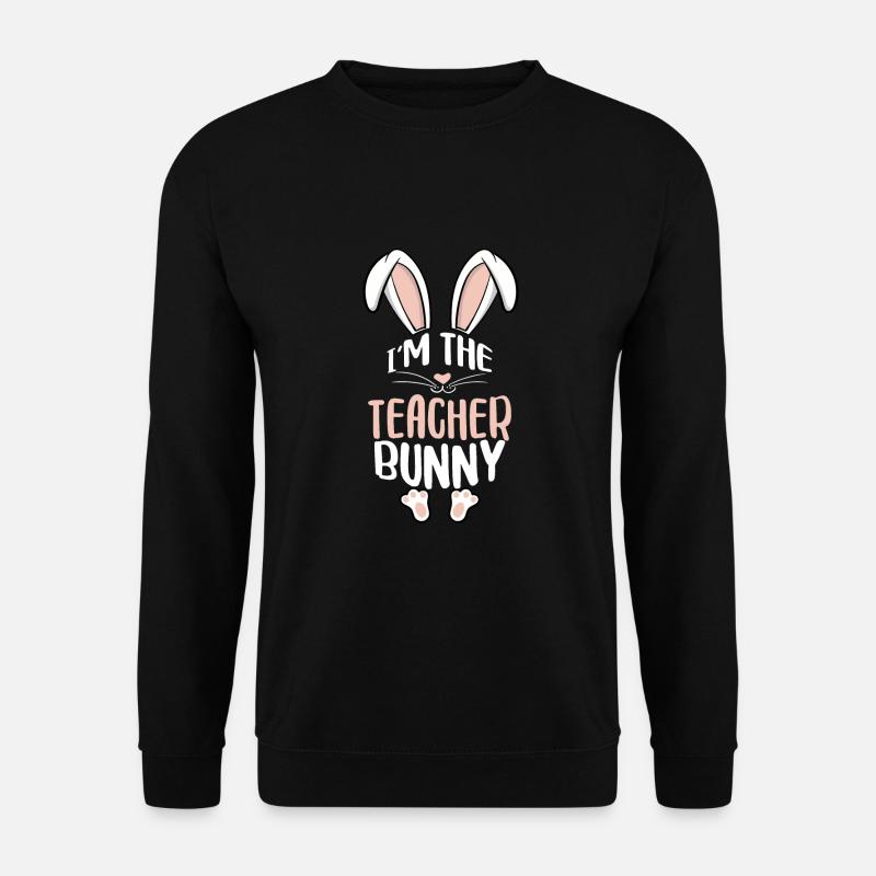 I'm The Teacher Bunny - Unisex Sweatshirt - black