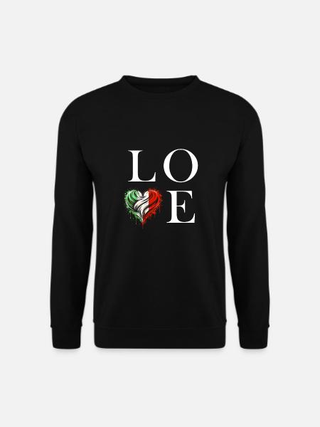 Love Italy - Unisex Sweatshirt - black