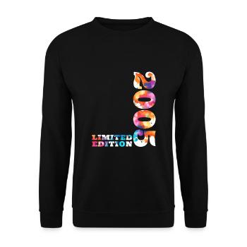 Colorful Birthday Limited Edition 2005 - Unisex Sweatshirt - black - Front - Alina (178cm) & Michal (187cm)