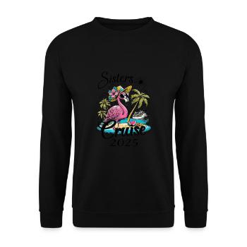 Sisters Cruise 2025 - Unisex Sweatshirt - black - Front - Alina (178cm) & Michal (187cm)