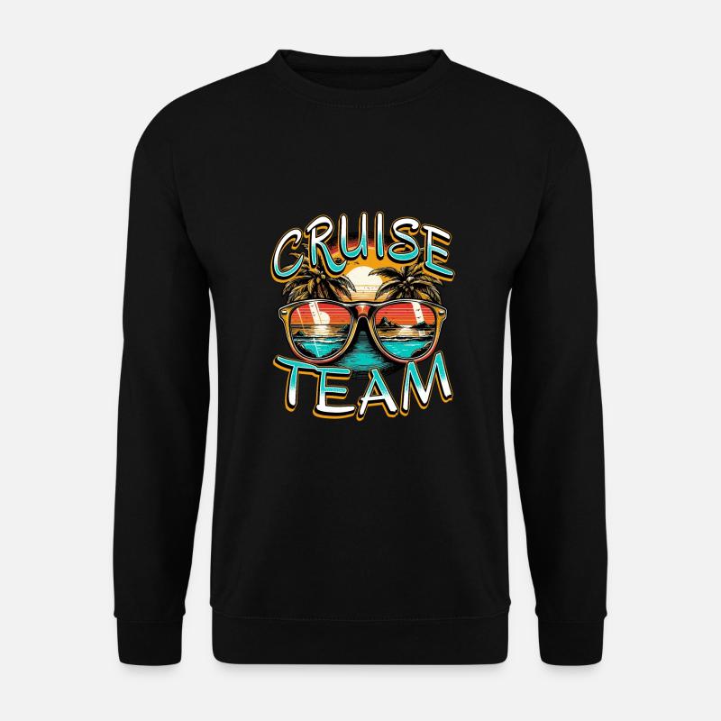 Cruise Team - Unisex Sweatshirt - black