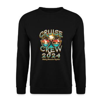 Cruise Crew 2024 Making Memories Together - Unisex Pullover - Schwarz - Vorne - Alina (178cm) & Michal (187cm)