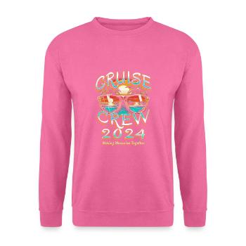 Cruise Crew 2024 Making Memories Together - Unisex Pullover - Pink - Vorne