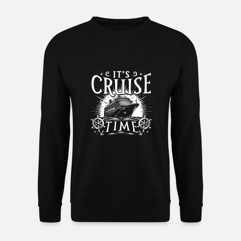 It's Cruise Time - Unisex Sweatshirt - black