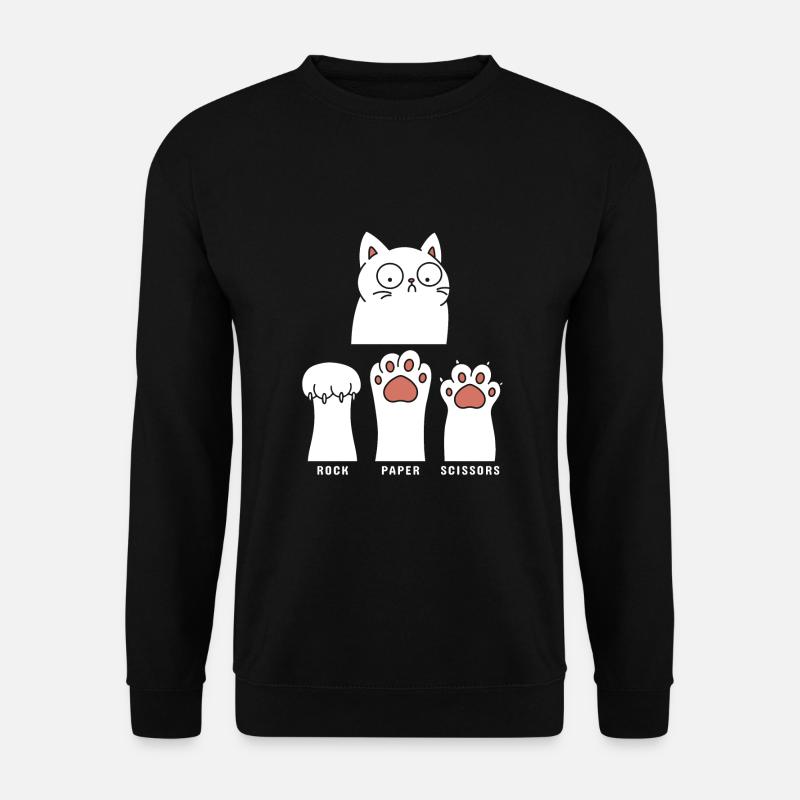 Rock Paper Scissors - Unisex Sweatshirt - black