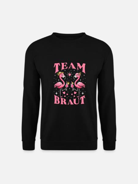 Mariée d’équipe - Sweat-shirt Unisexe - noir