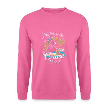 My First Cruise 2027 - Unisex Pullover - Pink - Vorne