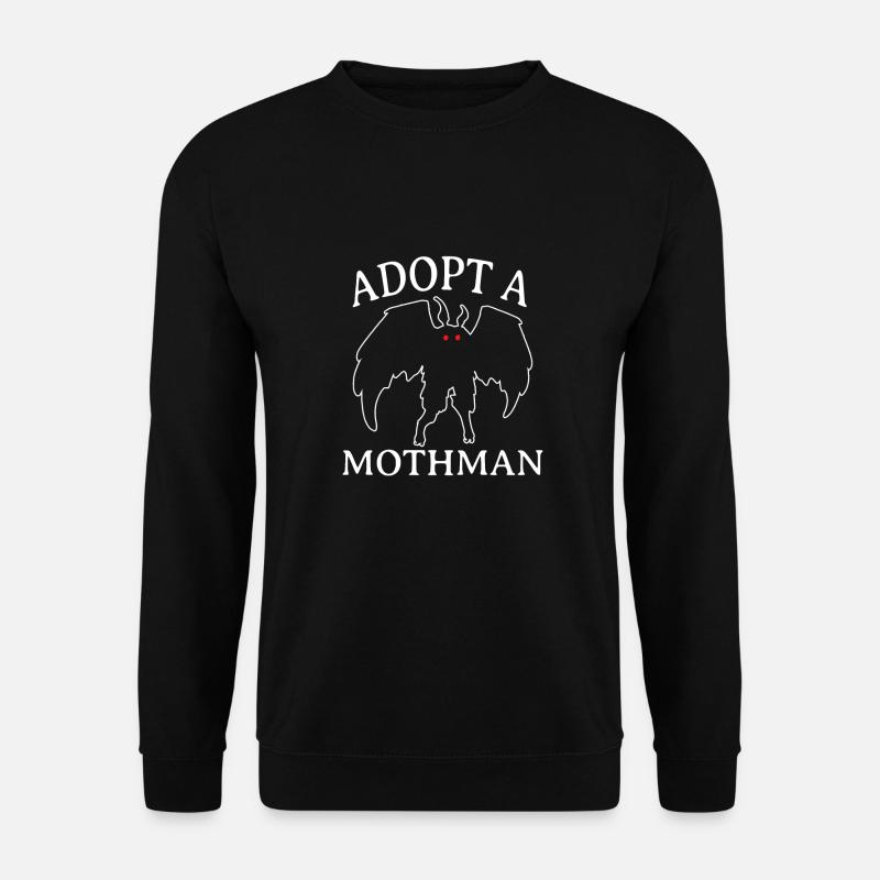 Adopt A Mothman - Unisex Sweatshirt - black