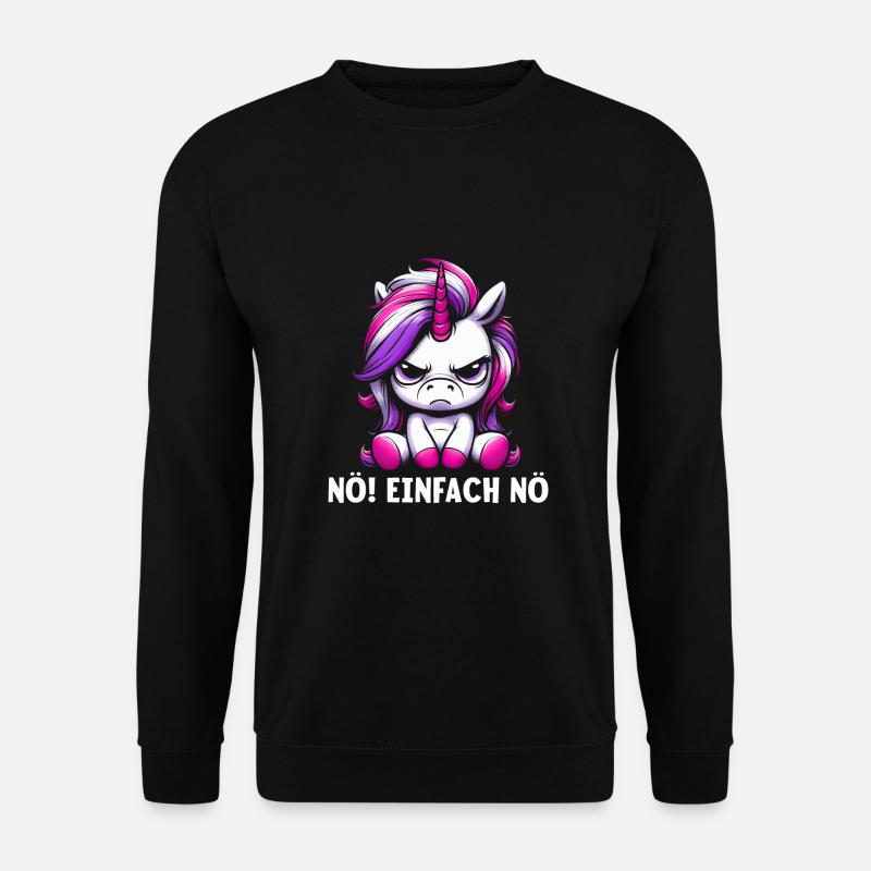 Nope, just nope - Unisex Sweatshirt - black