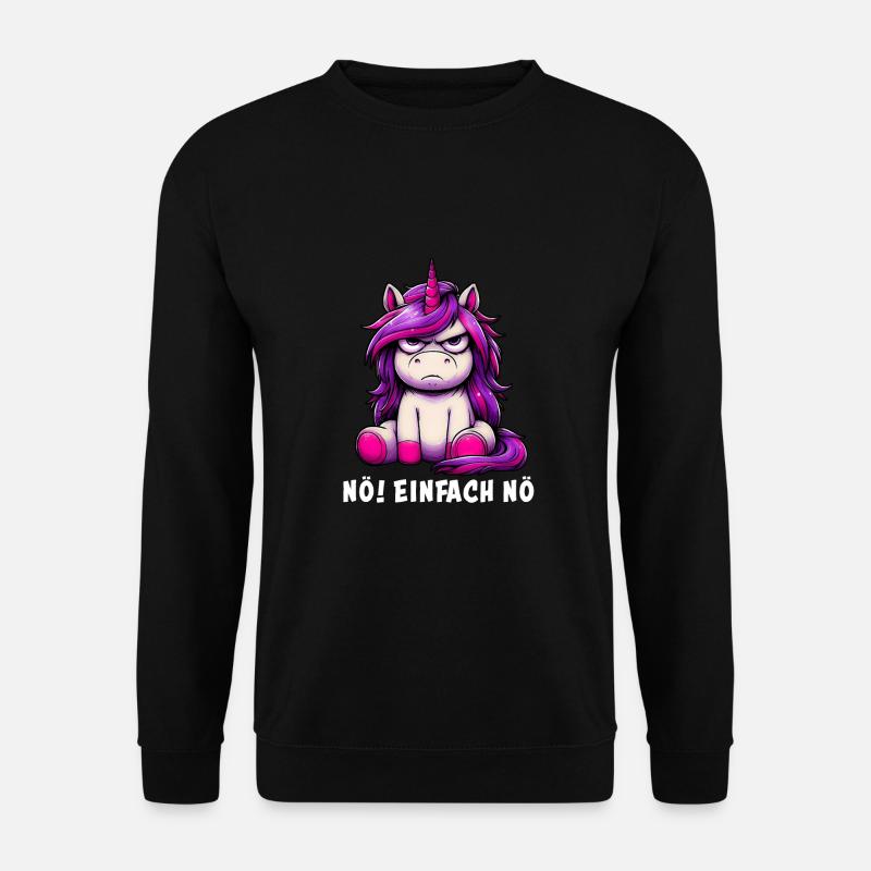Non, juste Pas du tout - Sweat-shirt Unisexe - noir