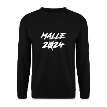 Malle 2024 - Unisex Pullover - Schwarz - Vorne - Alina (178cm) & Michal (187cm)